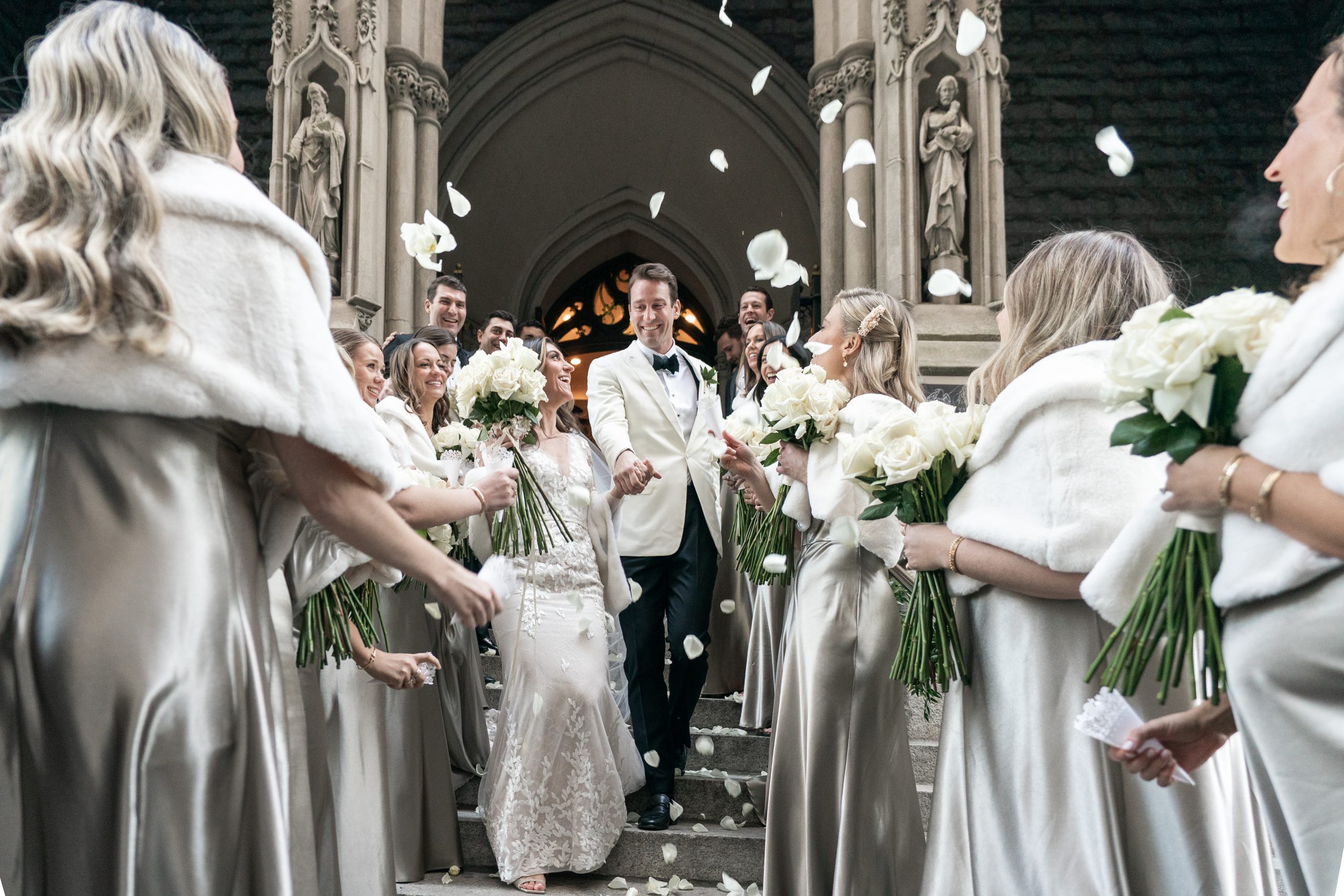 Wedding at St. John the Evangelist Roman Catholic Church