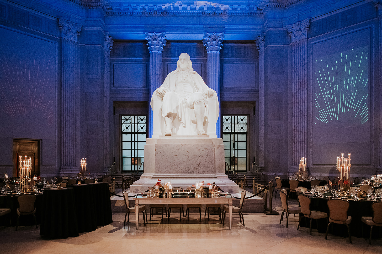 Franklin Institute Wedding Photography